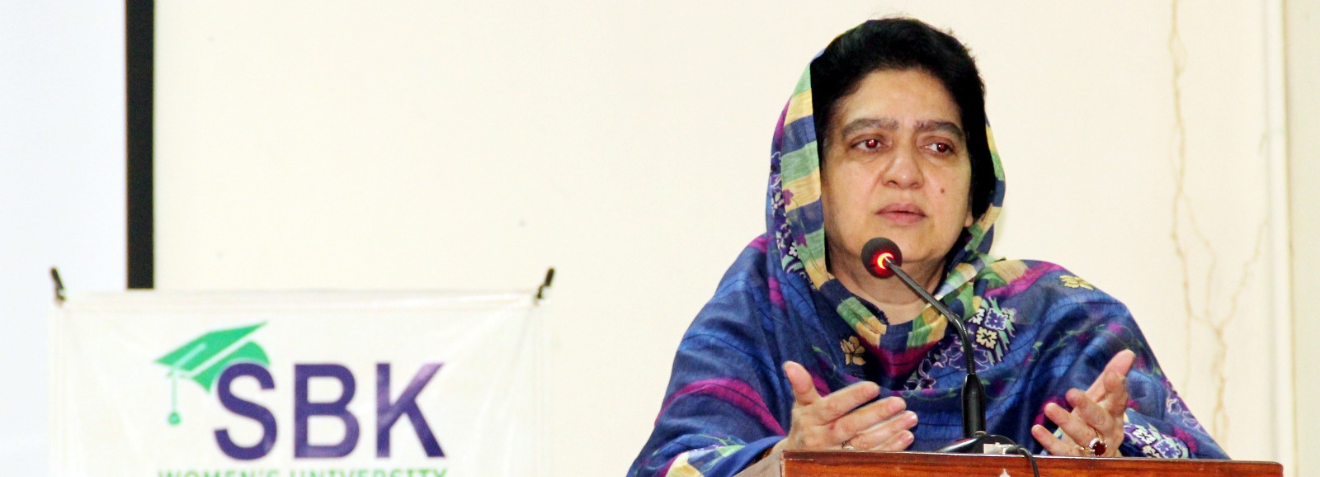 Certificate distribution ceremony to the participants of 3 day GEP-23 Ph. D. Supervisor training and integration of National Outreach Program ceremony was organized by ORIC, SBKWU with collaboration of Directorate of QA, SBKWU. Ms. Raheela Hameed Khan Durrani, Minister for Education, GoB graced the occasion and distributed the certificates amongst the Ph.D. supervisors. During the ceremony Prof. Dr. Rubina Mushtaq, Vice Chancellor welcomed the Minister for Education and thanked her for utmost support to the University. Ceremony held on 24/6/2025 at SBKWU, Quetta